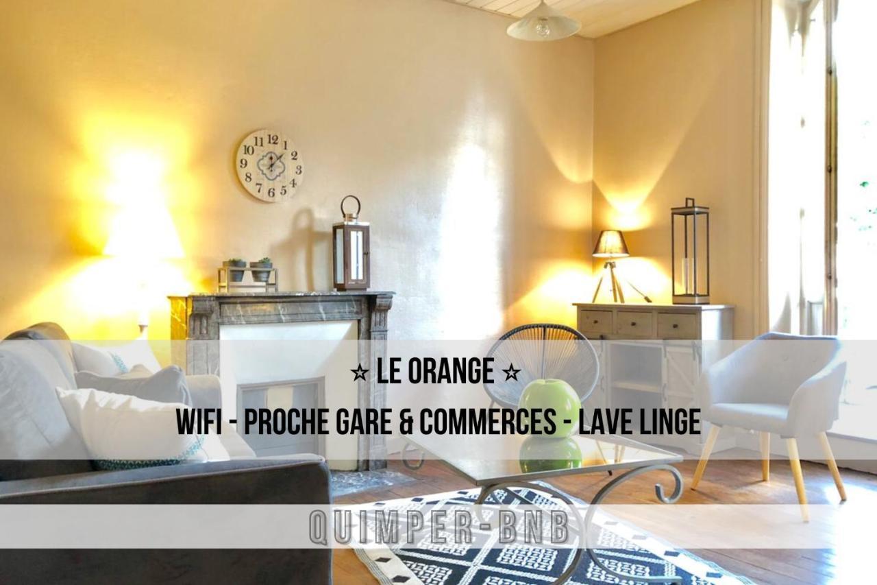 Le Orange - Confort - Wifi - Entre Gare Et Centre كْيَمبيه المظهر الخارجي الصورة